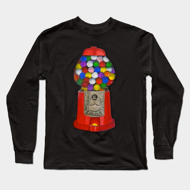 Gumball Long Sleeve T-Shirt by PaintingsbyArlette